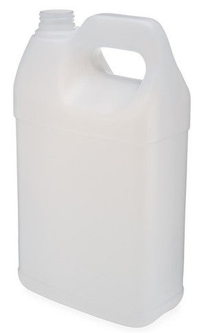 128oz vanilla bean kings natural banana extract jug showing a clear plastic container with yellowish liquid inside