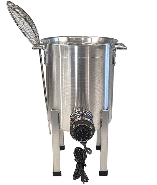 Pro USA Quail Plucker and 4-gallon 120V, 1,000W quail scalder from coopsnmore.com for small bird processing.