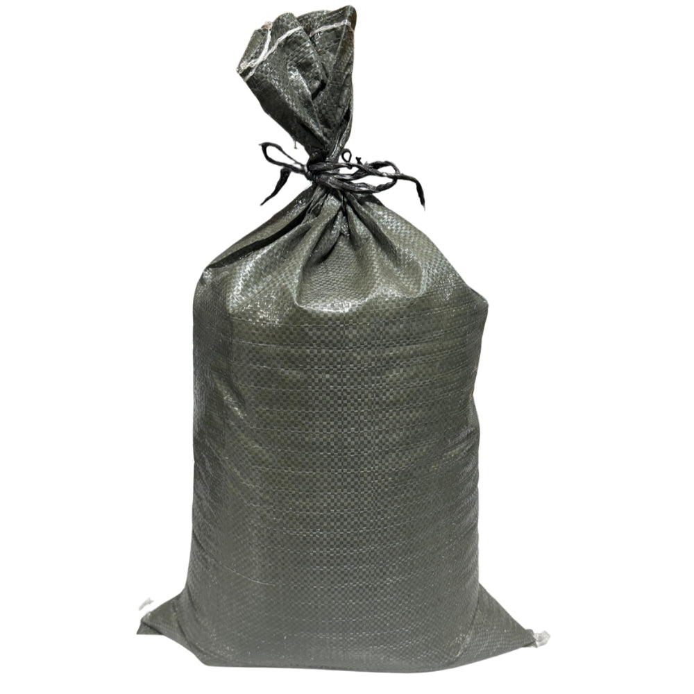 Green sand bag containing Flawn Seed Kits Pollinator and Wild Bird Seed Speedy Blend for attracting birds and pollinators.