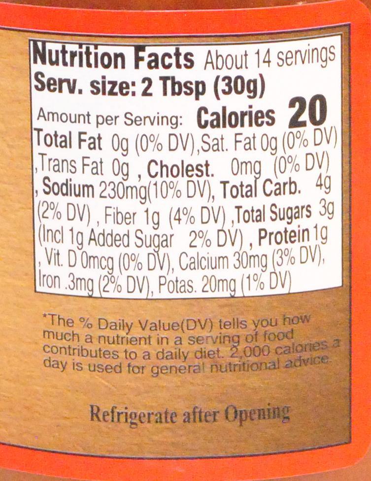 Canned medium salsa by Amish Country Store in 14.5 oz can, fresh-looking tomato and vegetable mixture with herbs and spices.