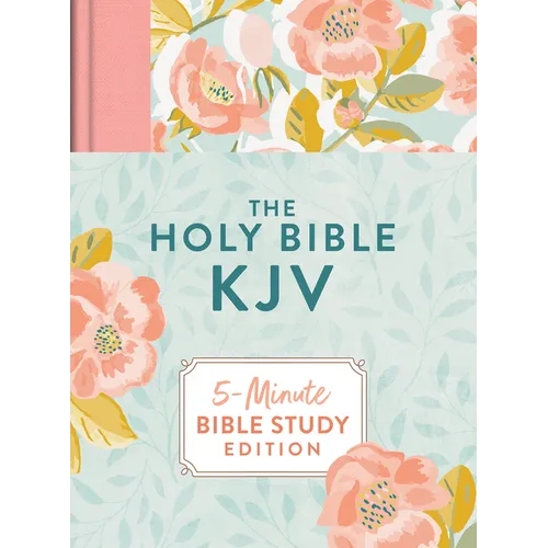 聖經 KJV: 5分鐘聖經學習版 (夏日花卉) - 精裝