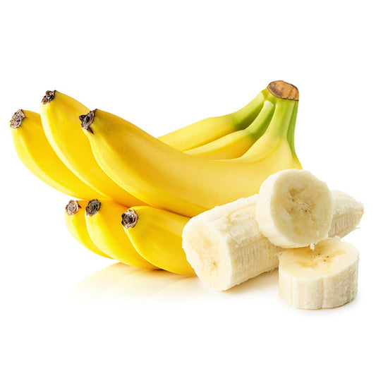 Heaven's Harvest Fruit & Vegetable Bucket with bananas, part of a 12-pack emergency survival food kit, featuring fresh-looking produce.