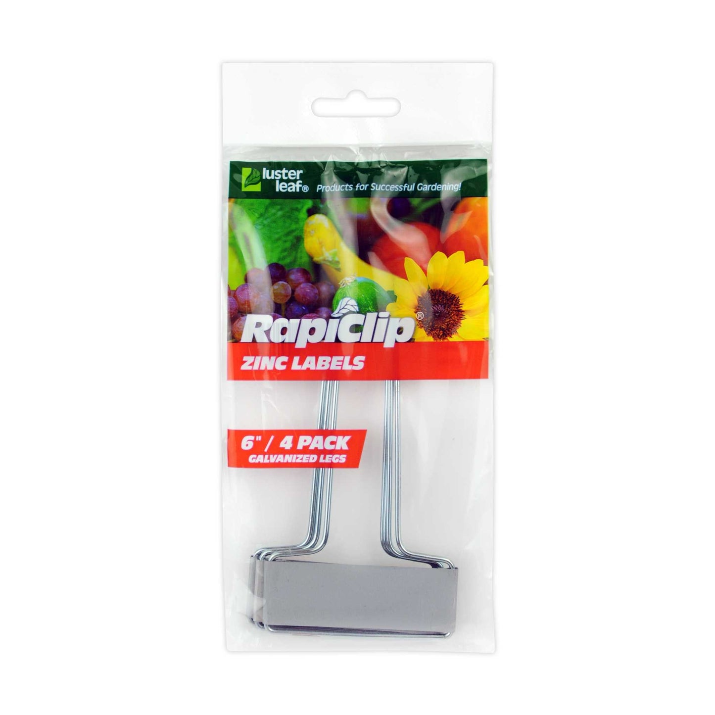 Copper or zinc plant labels from Bootstrap Farmer, 6-inch Luster Leaf Rapiclip Premium plant markers for gardening.