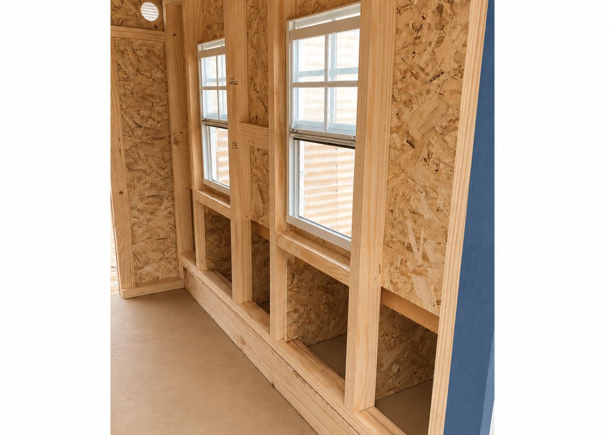 Large OverEZ Chicken Coop designed for up to 15 chickens, with spacious outdoor run and sturdy construction.