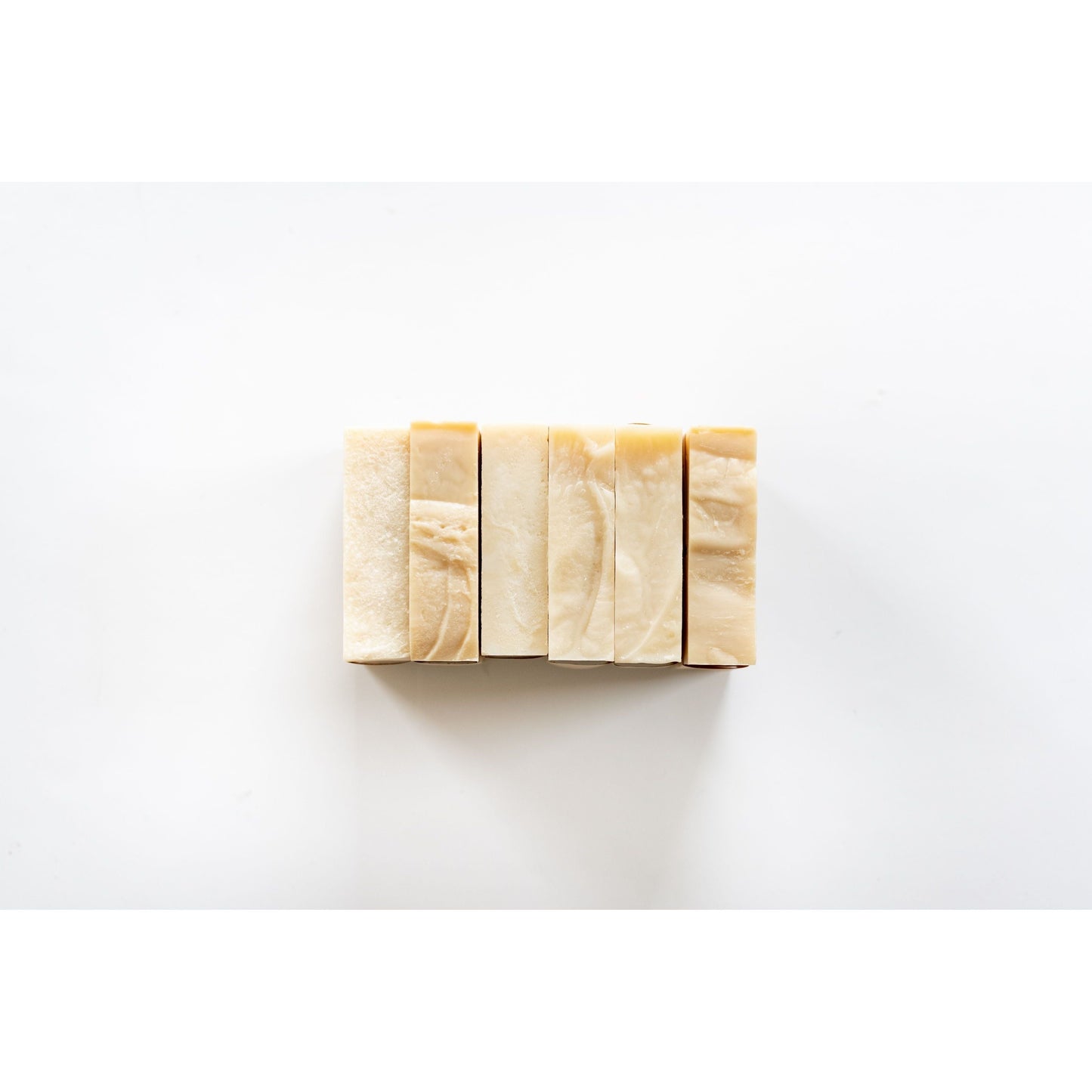 Unscented MamaSuds Castile Bar Soap showing a natural, rectangular soap bar with a smooth surface.