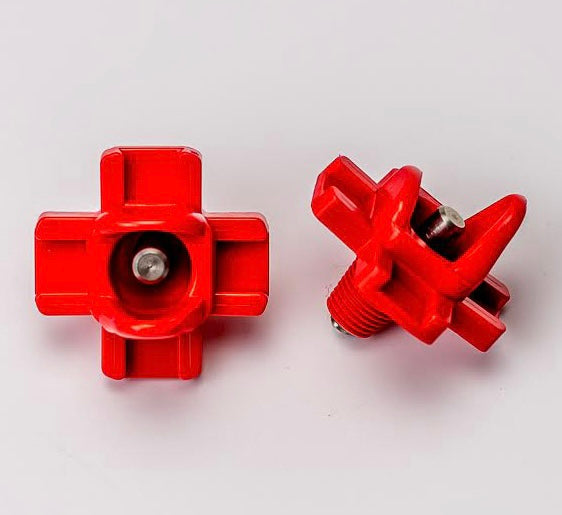 Horizontal freeze-free watering nipples for chickens, durable chicken supplies by My Pet Chicken, ideal for automatic watering systems.