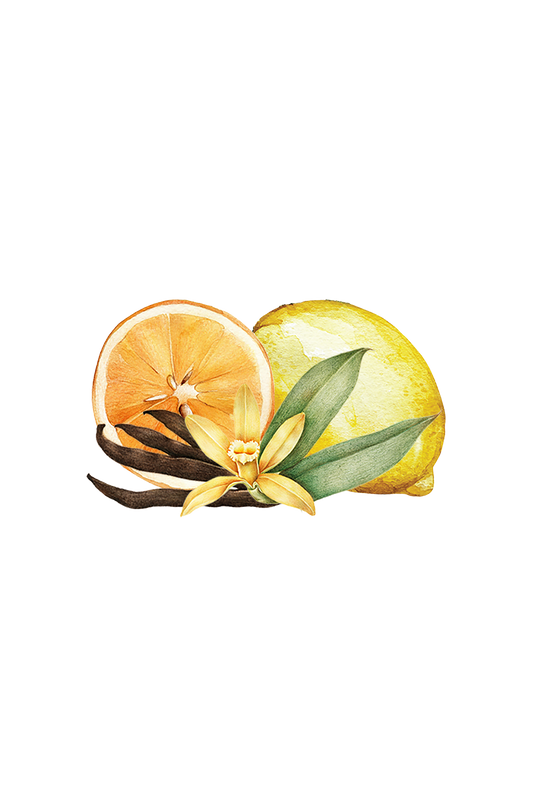Rustic Strength Citrus Vanilla Room Spray bottle with a label, showcasing a refreshing citrus and vanilla scent for home fragrance.