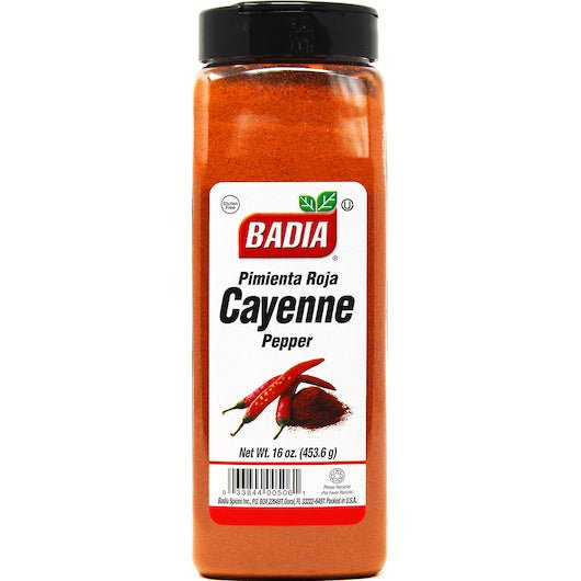 Ground cayenne pepper in a jar from Country Life Natural Foods, showcasing vibrant red spice for herbs, spices, and seasonings.