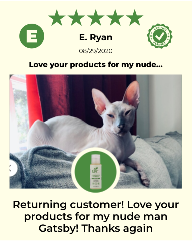 ReNewedPet 4-Hairless Pets Sensitive Conditioner bottle with label, designed for gentle pet skin and coat care.