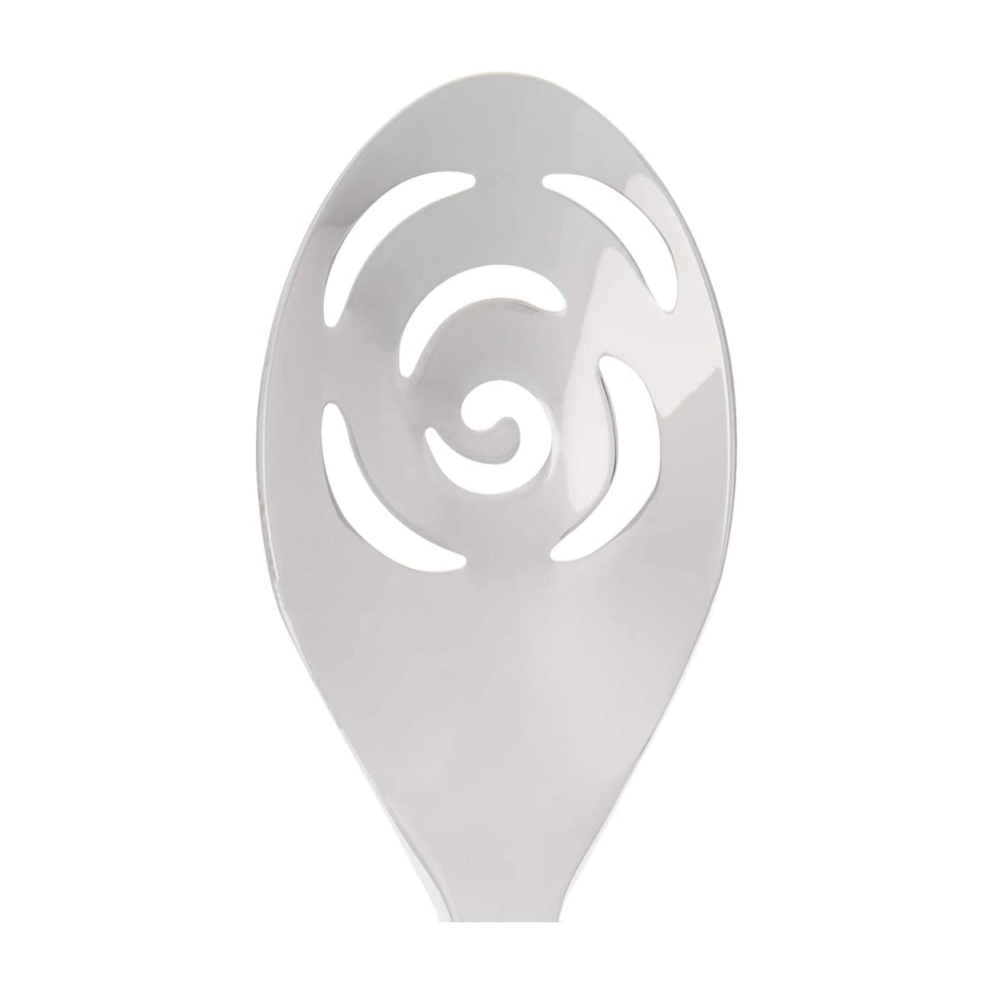 Knork XL serving spoon set with two large stainless steel spoons, ideal for serving salads and main dishes.