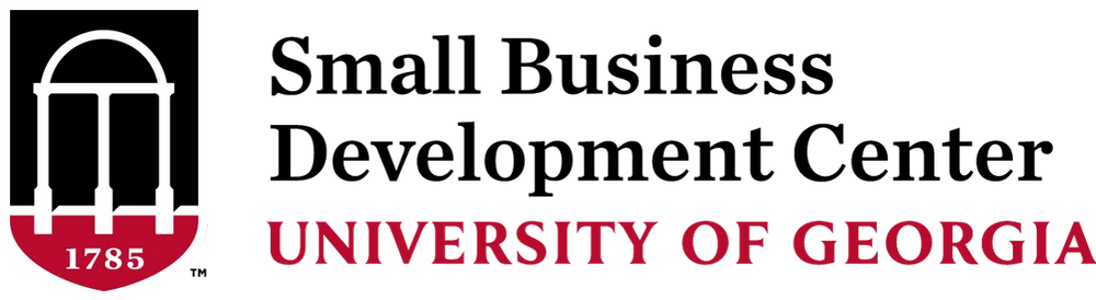 Logo of the University of Georgia featuring a stylized arch above the year 1785, with University of Georgia written in red text to the right.