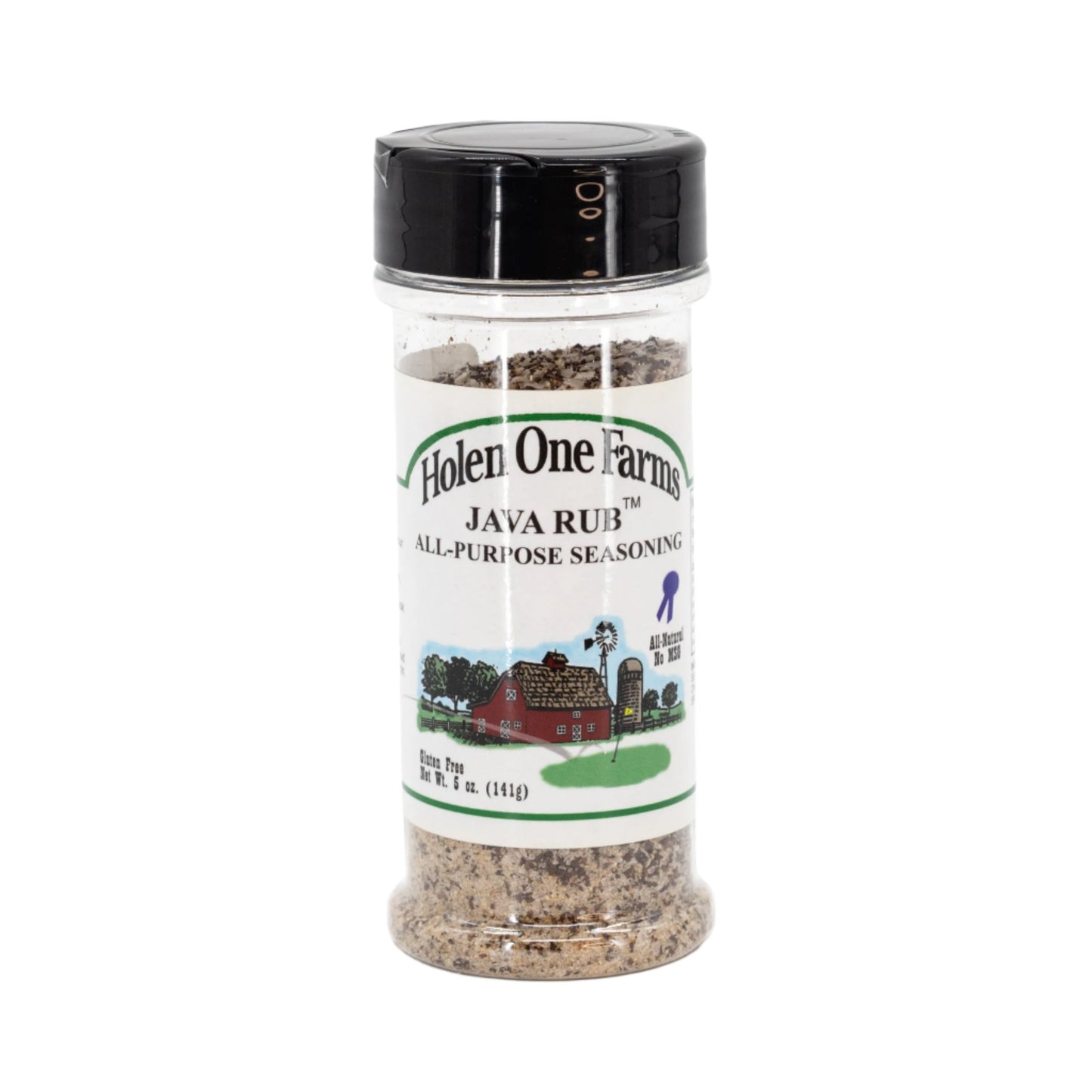Assorted barbecue marinade, sauce, and seasoning set from Holen One Farms, displayed in a colorful food bundle.