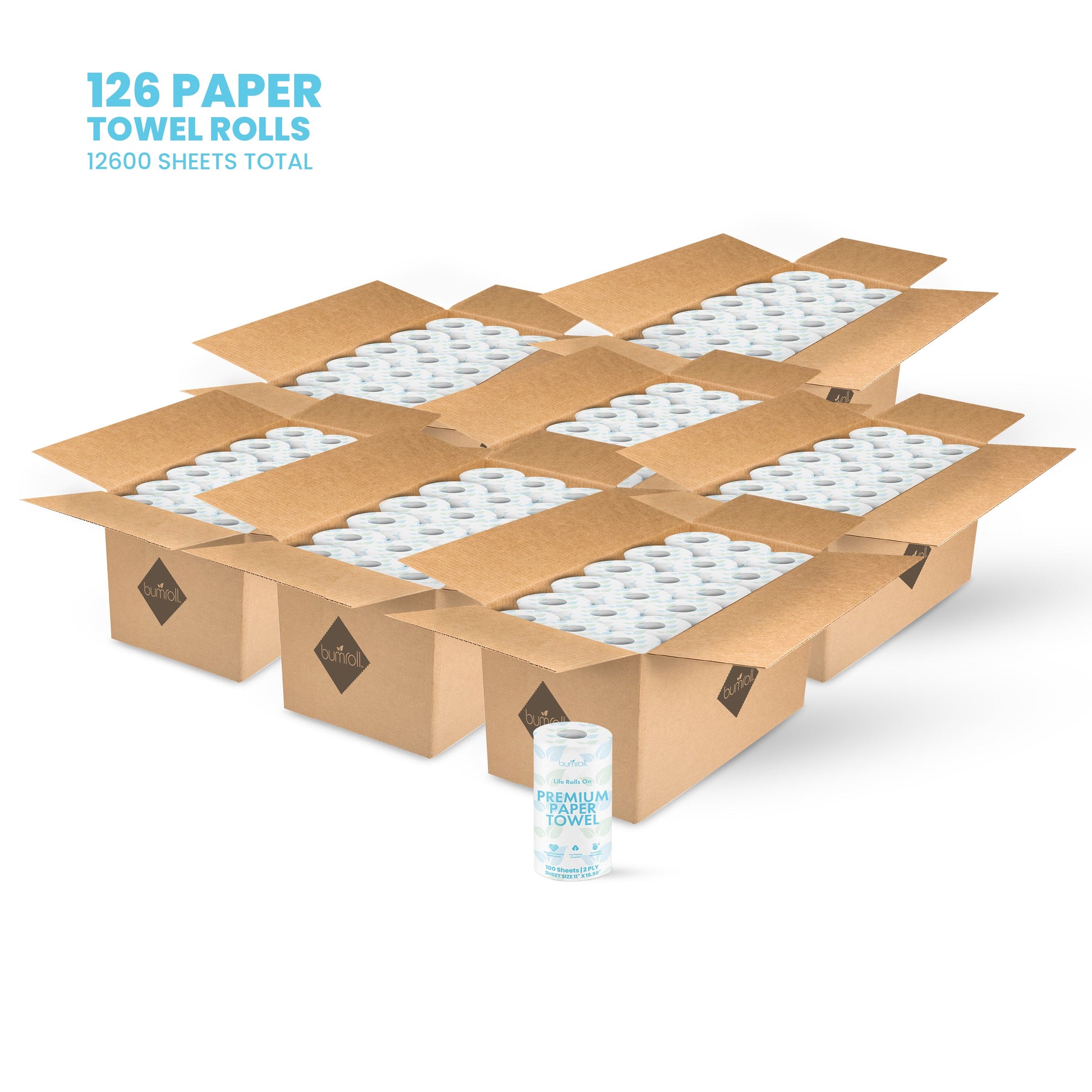 Join Bumroll bamboo toilet paper bundle, eco-friendly and soft, made in the USA with sustainable bamboo, includes toilet paper and paper towels.