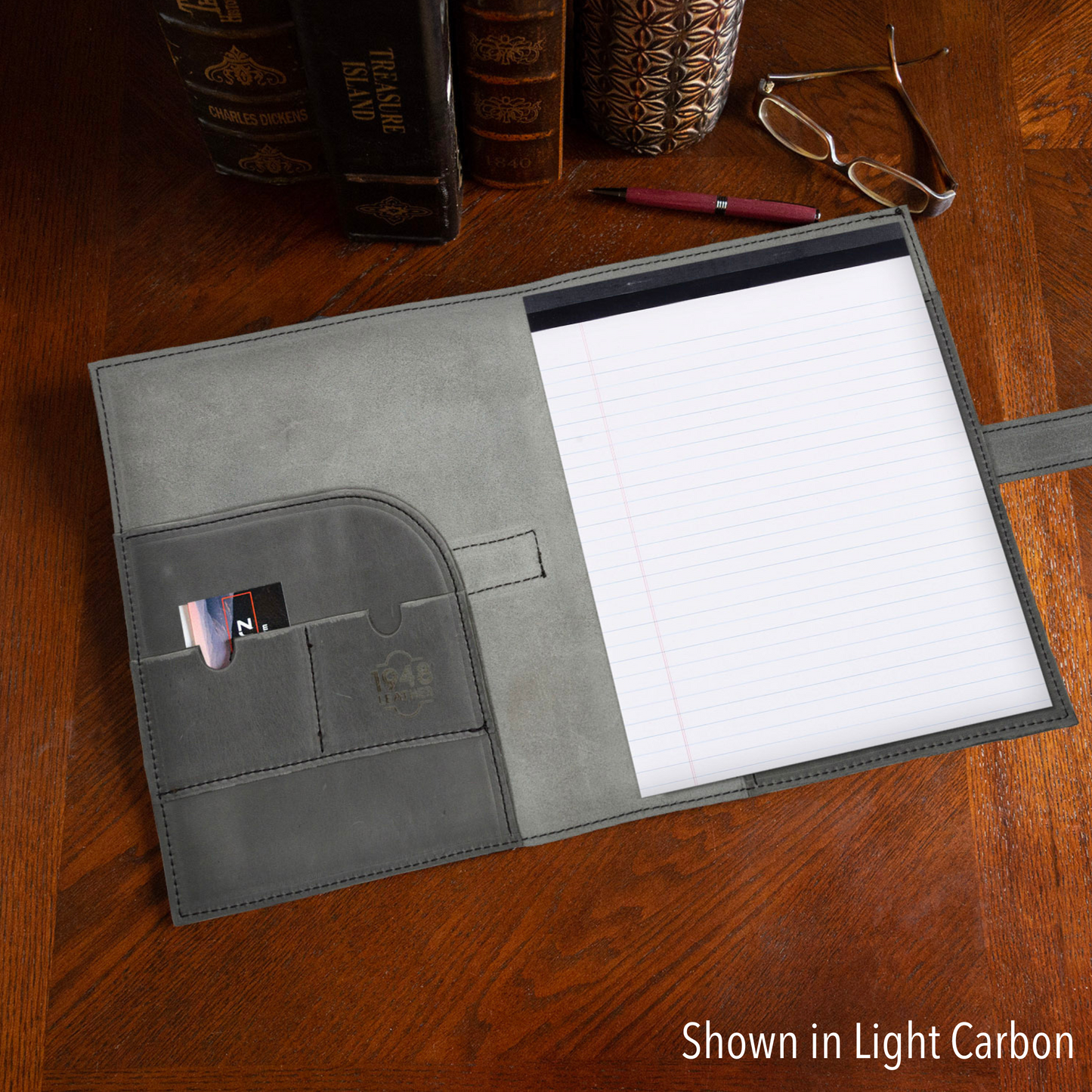 Large honey-themed journal cover by Rebekah Scott Designs featuring a textured, natural design for writing and note-taking.