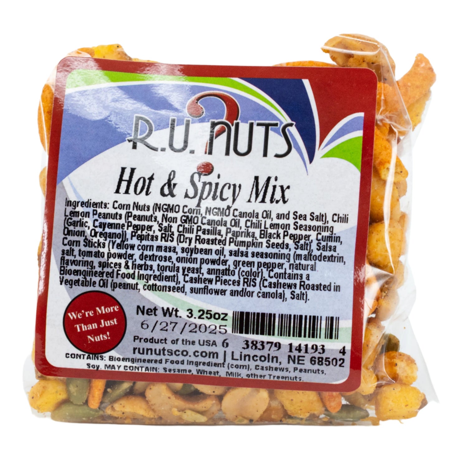Gift basket from BuyNebraska.com featuring local snacks and treats, beautifully arranged in The Good Life Gift Box.