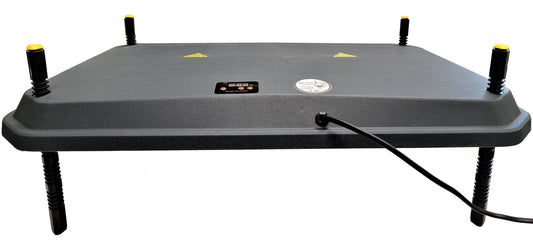16x24 inch digital chicken brooder heating plate with adjustable temperature and 66-watts for poultry like ducks, geese, and pheasants