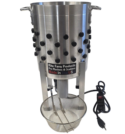 Pro USA Quail Feather Picker from Rite Farm Products, used for plucking small birds like quail, pigeons, and doves.
