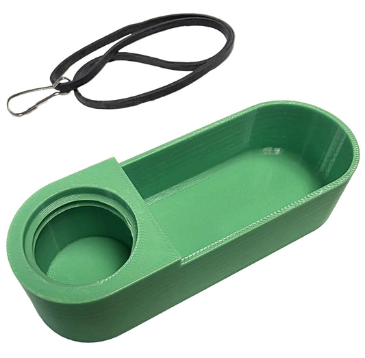Soda pop water bottle bird drinker cups with mounting bands and clasp for quail, pigeons, and doves, made in Texas USA