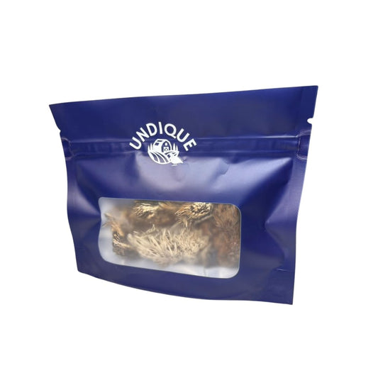 Close-up of Fine Feline Feasts Quail Heads gourmet cat treats showing quail heads with minimal ingredients for healthy skin and coat.