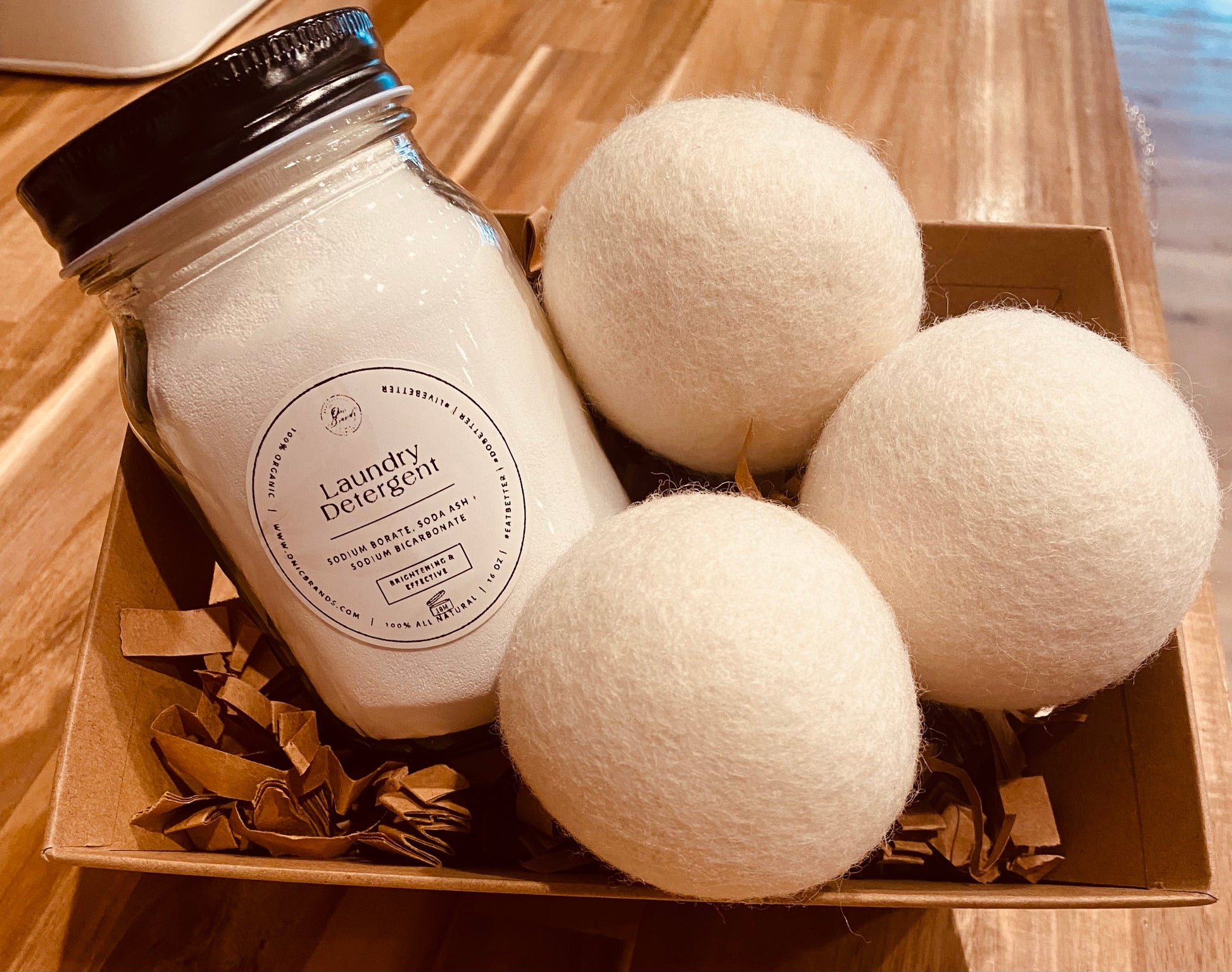 Onic Brands Wash Me Clean Collection-Petite with skincare products in elegant packaging, perfect for everyday cleansing.