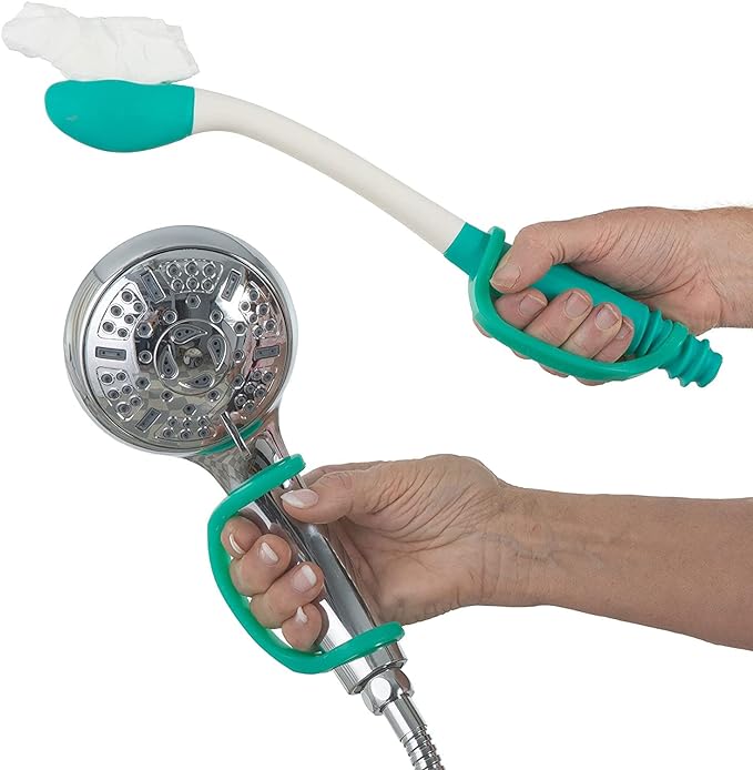 EaZyHold elderly female daily living aid 3-pack, featuring ergonomic handles for easier gripping and mobility support
