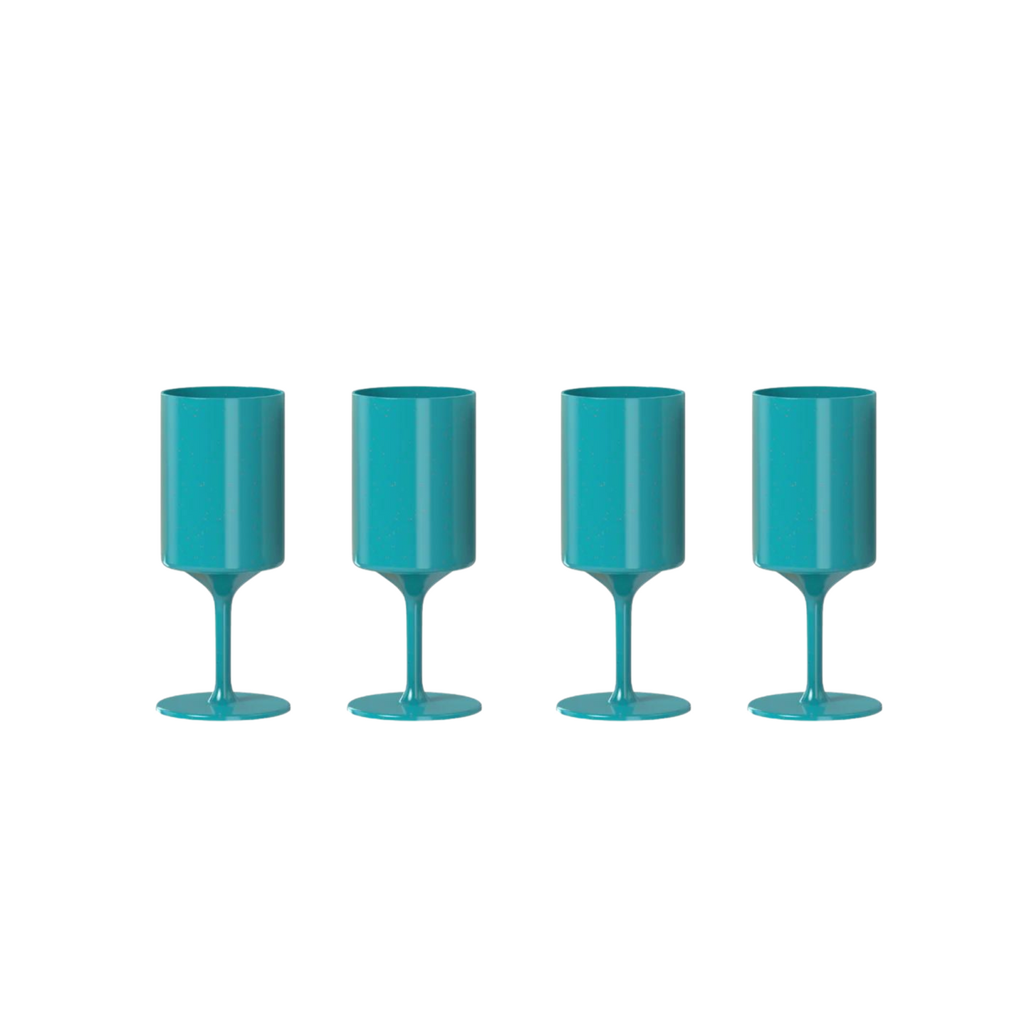 Knork Eco Party Cup outdoor wine glass set with four reusable, eco-friendly outdoor wine glasses for outdoor gatherings