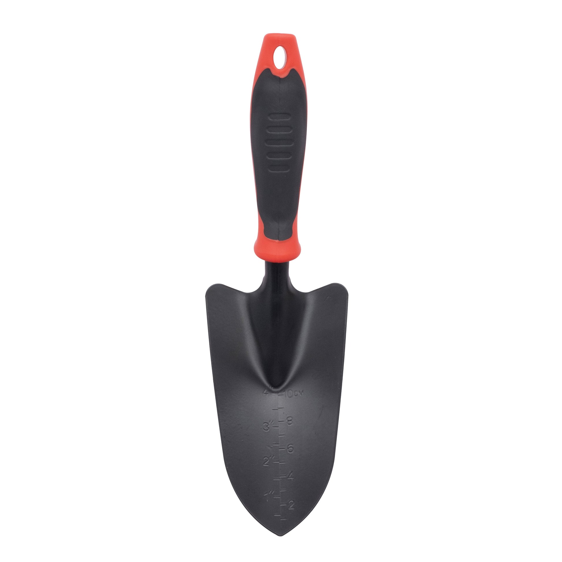 Orbit Irrigation Easy Grip Trowel garden tool with ergonomic handle, ideal for planting and digging in the garden.