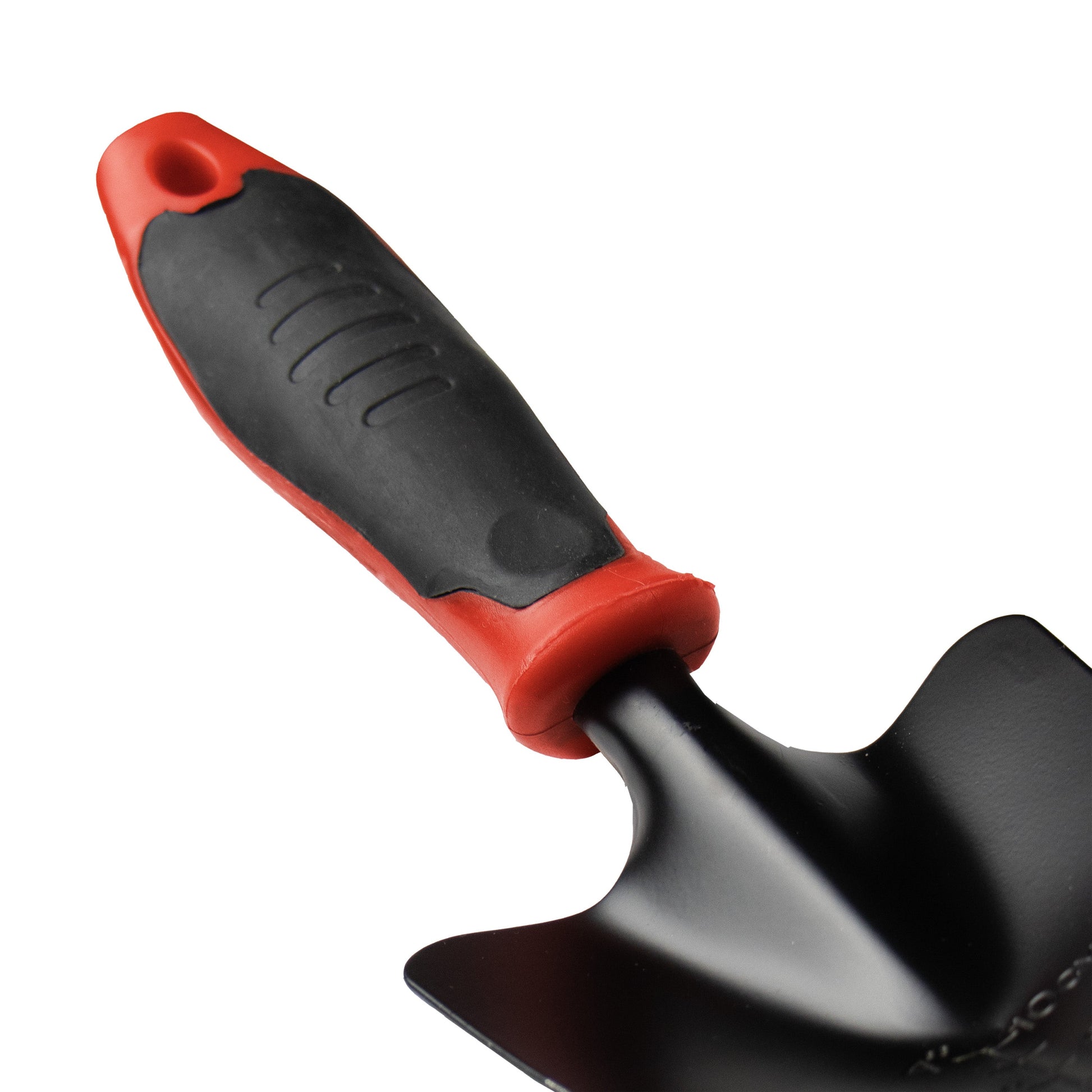 Orbit Irrigation Easy Grip Trowel, a garden tool with a comfortable handle, ideal for planting and digging in the garden.