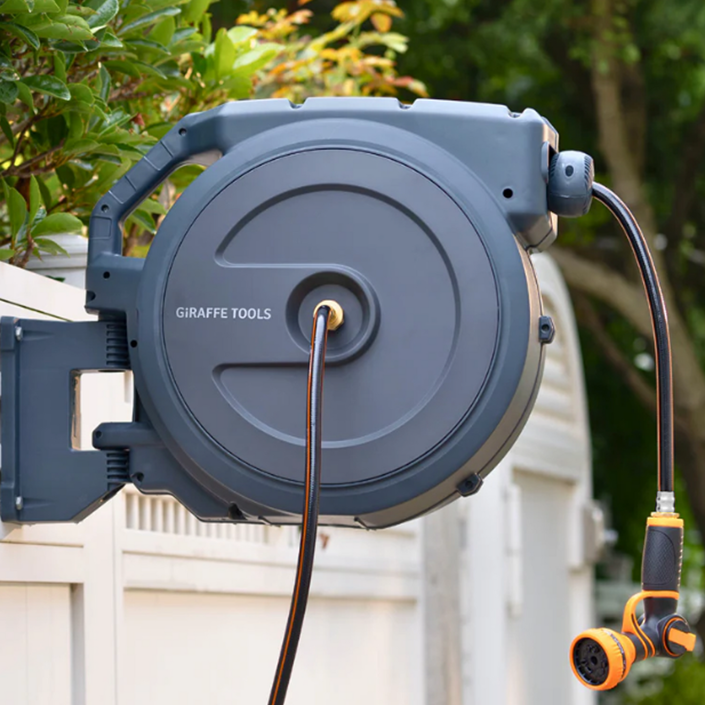 Retractable Garden Hose Reel 62ft-155ft