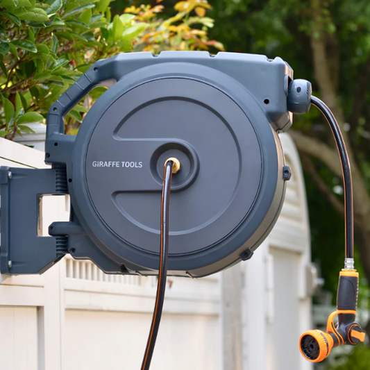 Retractable Garden Hose Reel 62ft-155ft