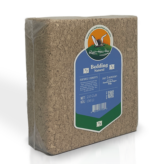 Natural bedding for small pets, Rabbit Hole Hay Ultra Premium Food Grade Hay bedding, soft and clean for cozy pet comfort