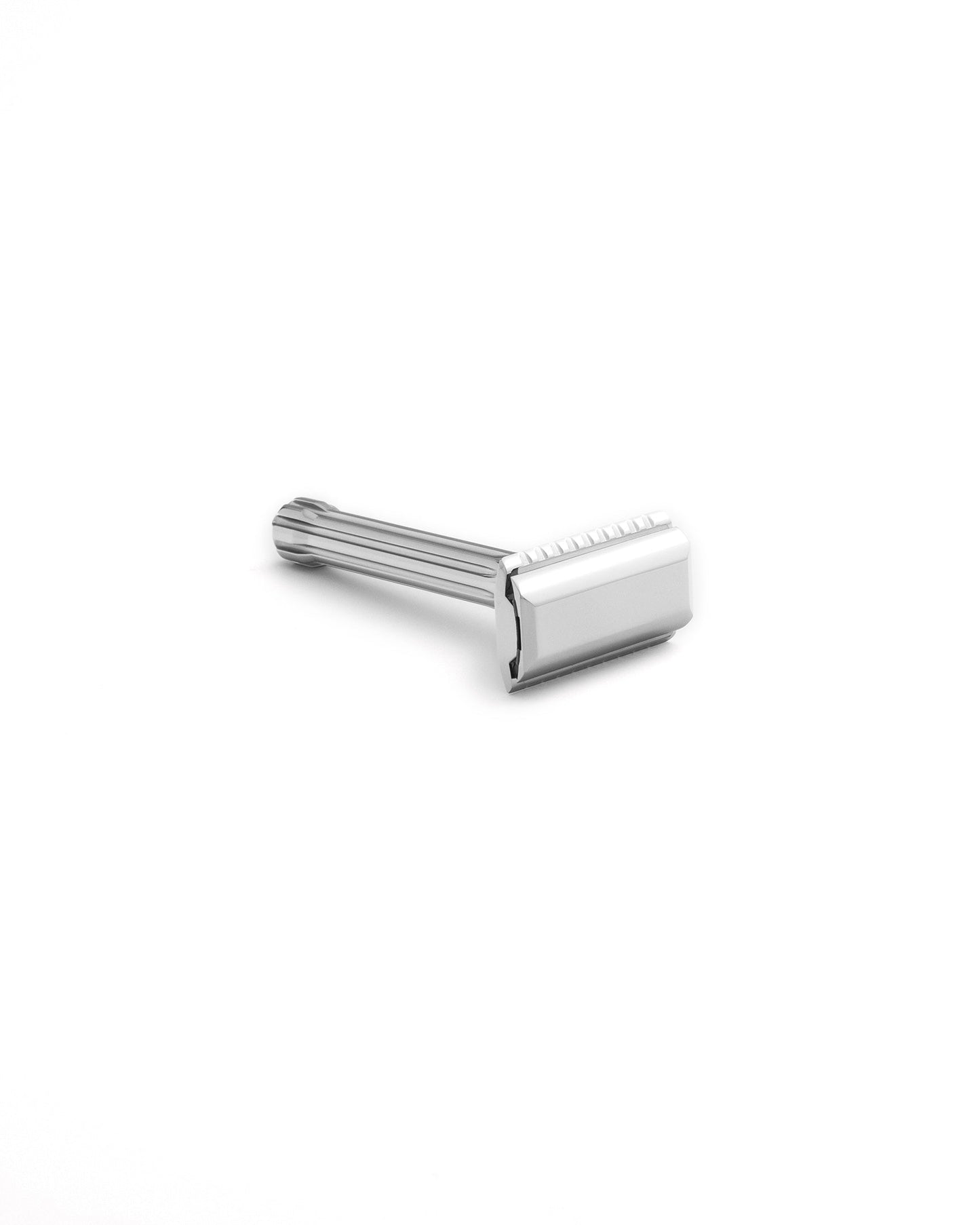 Blackland Razors Blackbird safety razor with a sleek black finish and ergonomic handle, designed for a smooth, close shave.