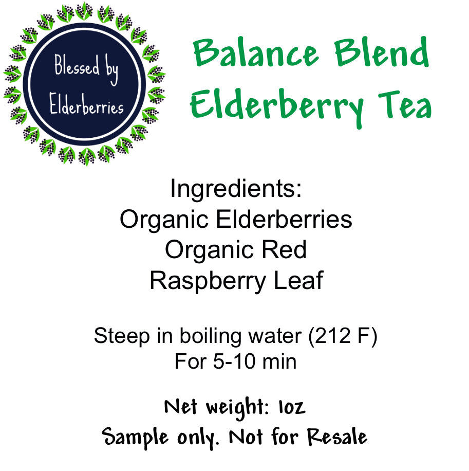 Herbal tea sampler bundle featuring Blessed by Elderberries Tea Lovers collection with assorted herbal teas in colorful packaging.
