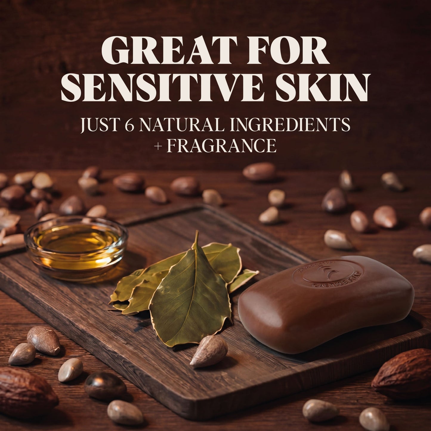 Castile Bar Soap - Tobacco Vanilla