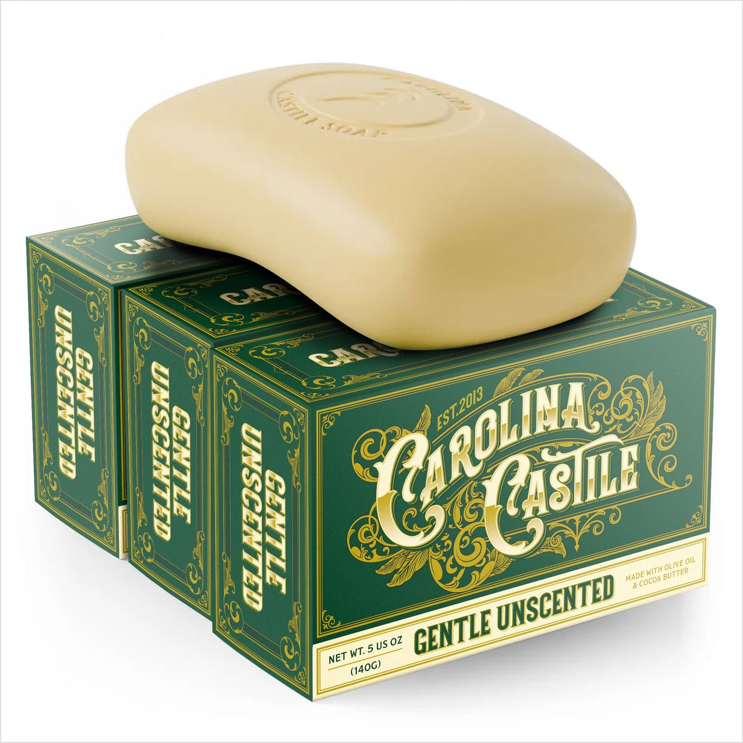 Castile Bar Soap - Gentle Unscented