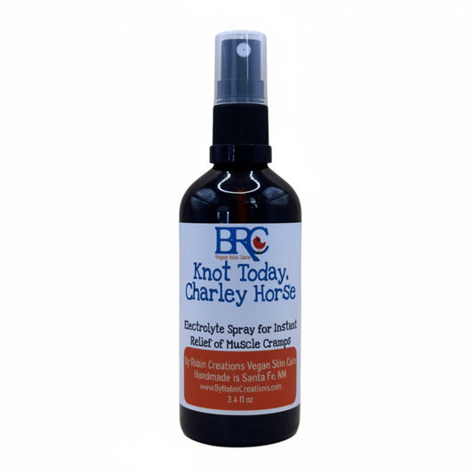 Knot Today, Charley Horse - Electrolyte Spray for Muscle Cramps, PMS, Runner's Cramps & Growing Pains