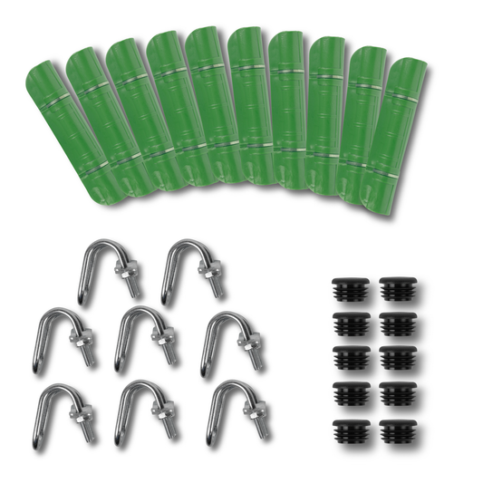 DIY vine trellis components from Bootstrap Farmer, showing lattice panels, support posts, and hardware for garden vine training.