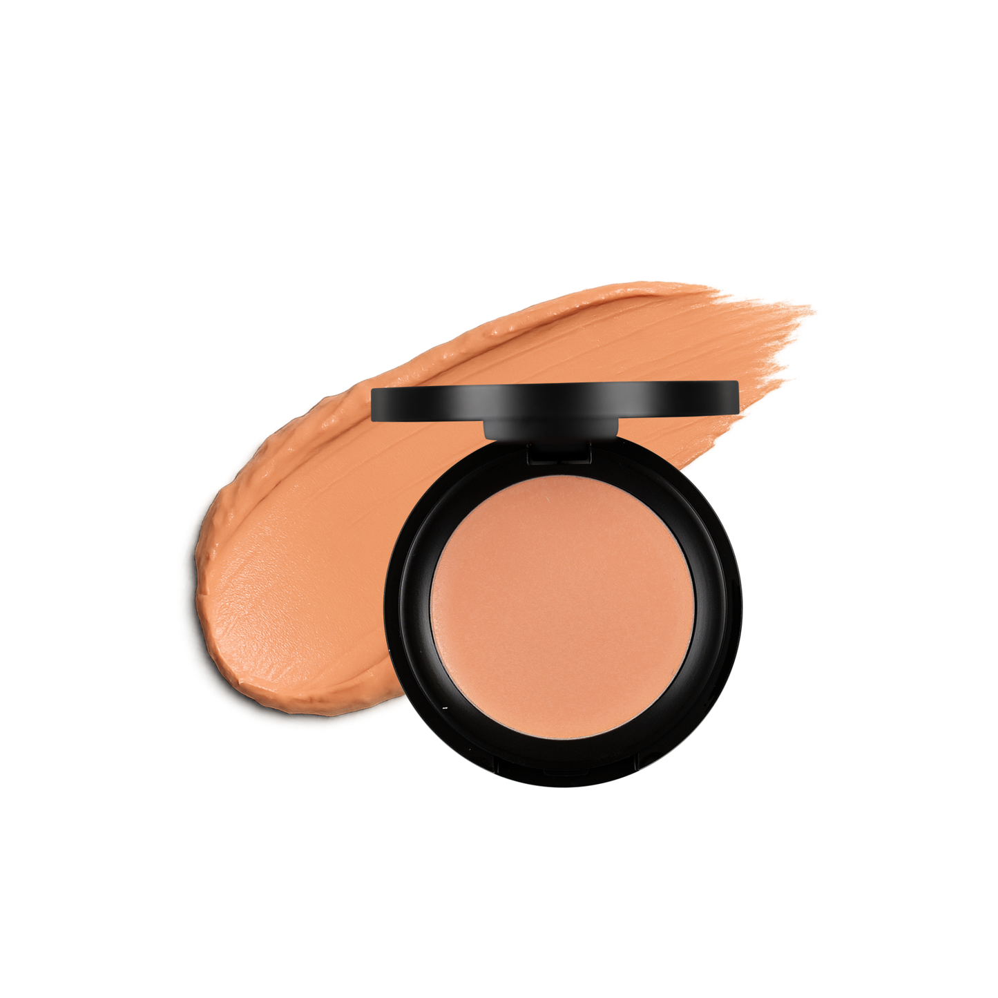 Cream concealer by Taylor Made Organics for dark circles, lightweight and versatile for natural coverage.
