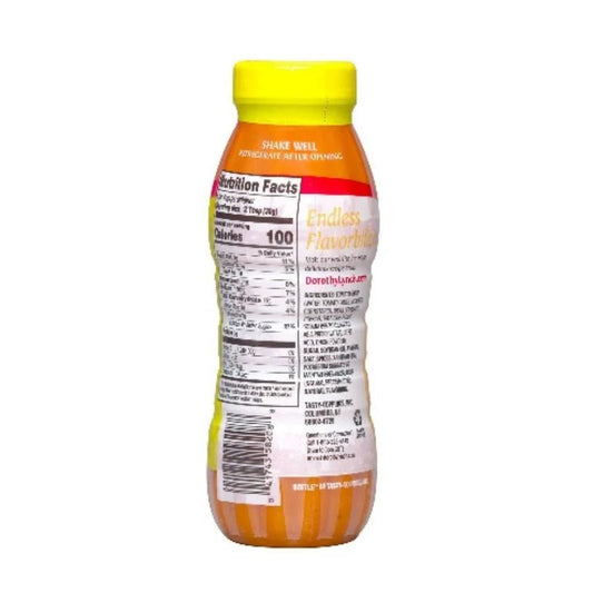 Homestyle Dorothy Lynch Salad Dressing in 8 oz bottle, gluten-free, with creamy texture and classic flavor, displayed in the image.