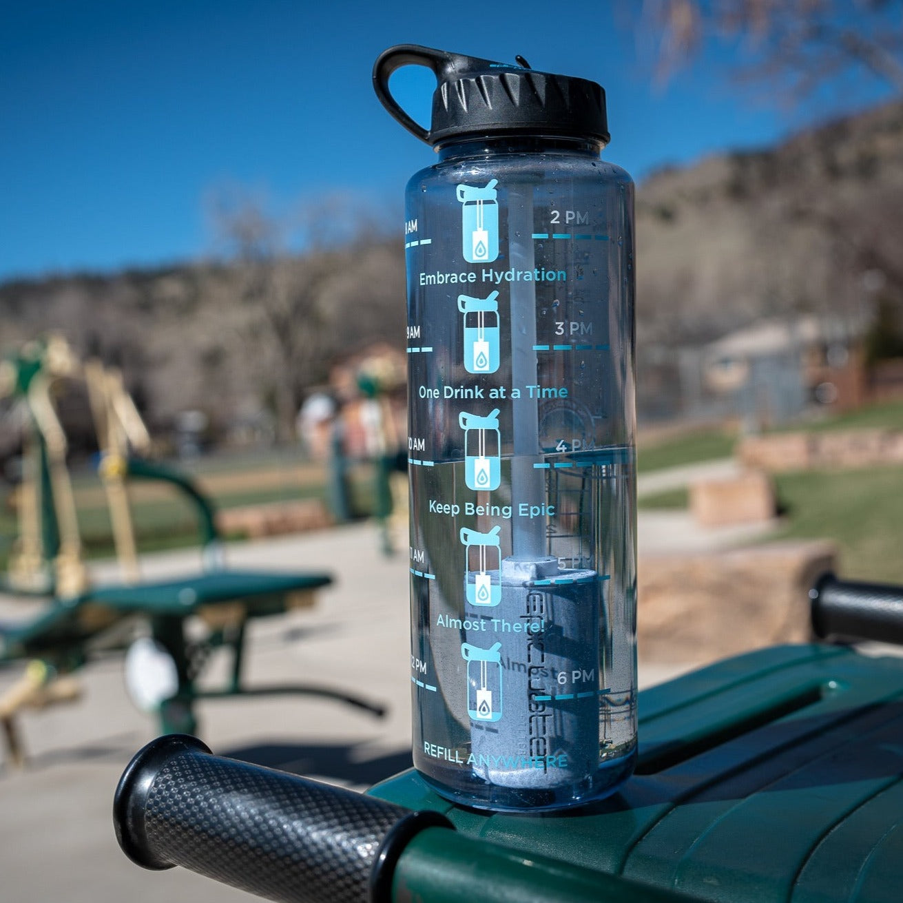 Epic Water Filters USA Everywhere Bottle filter replacement cartridge for clean, filtered water in portable bottles.