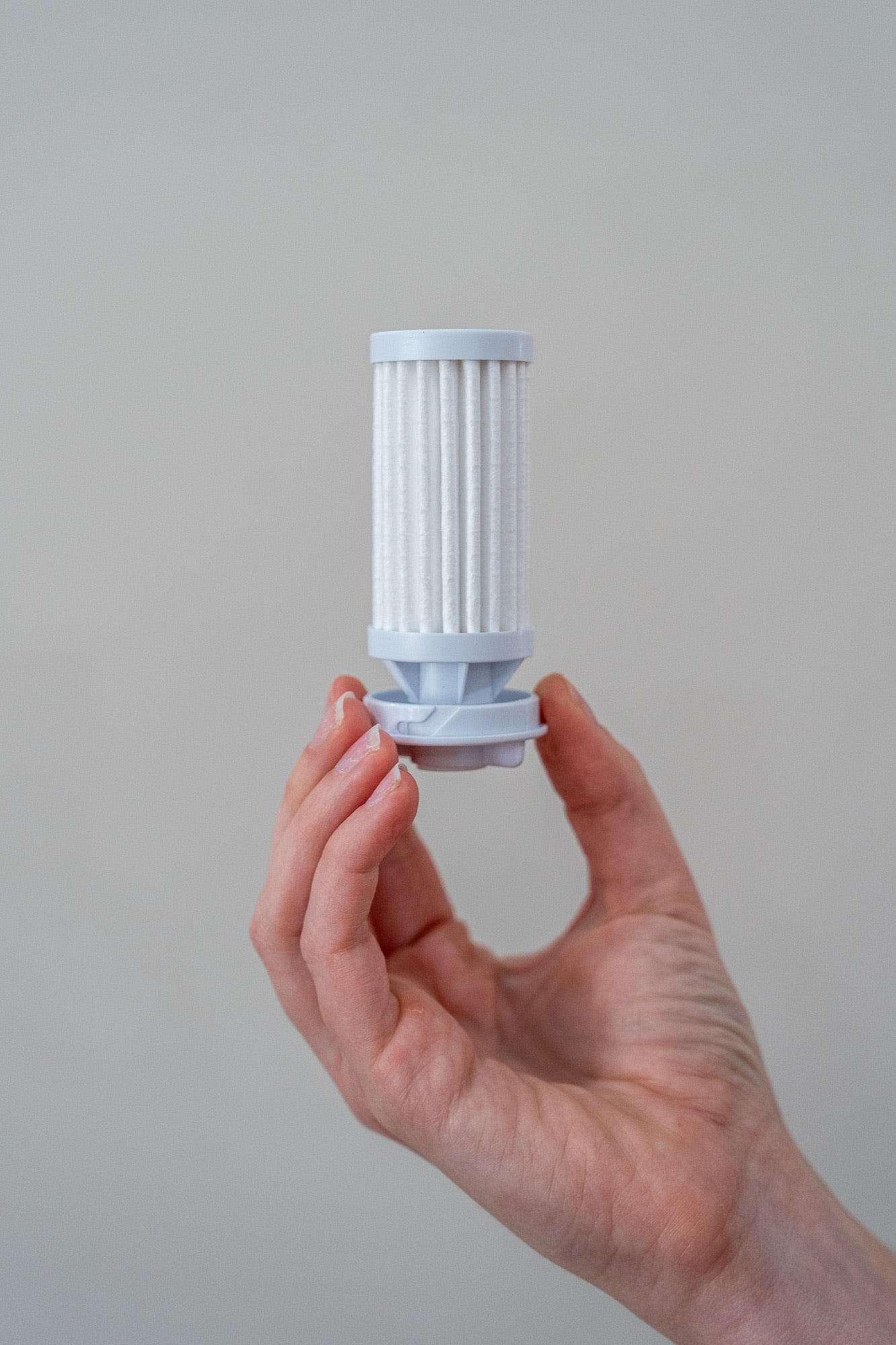 Epic Water Filters Everywhere Bottle Filter with casing, showing the sleek filter unit designed for clean, filtered water on the go.