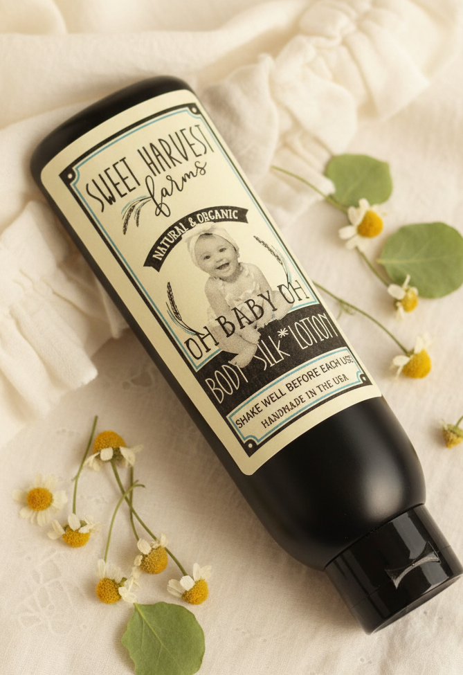 Oh Baby Oh - Organic Handmade Baby Lotion