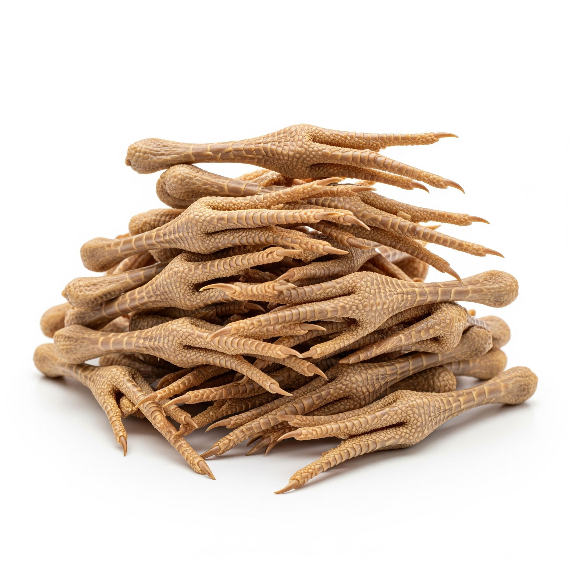 Dog treats pack featuring Quail Feet Training Pack from Quailz.com by Undique LLC, with visible quail feet treats for training.