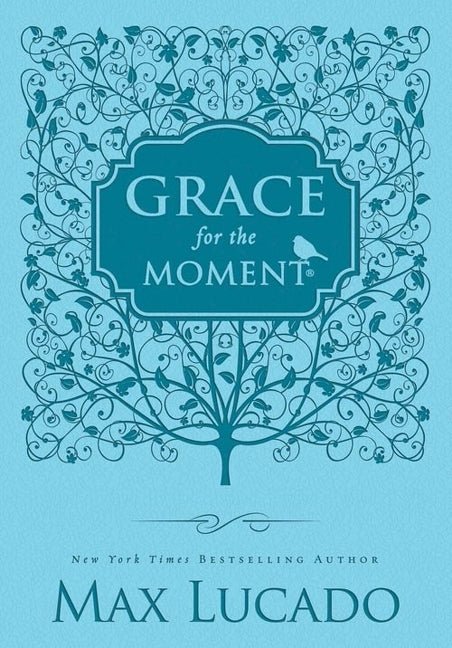 Book cover image of "Grace for the Moment: 365 Devotions" by Max Lucado, a Christian devotional book with inspiring daily reflections.