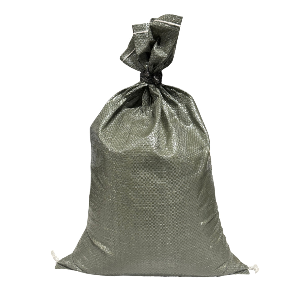 Green sand bag containing Flawn Seed Kits Pollinator & Wild Bird Seed Thick Bee Lawn Blend for attracting bees and wild birds.