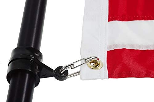American flag kit for house mounting, 2.5x4 feet, made in the USA by Flagman of America, includes flag and mounting hardware.