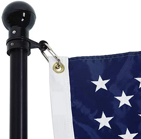 American flag kit by Flagman of America, 2.5x4 feet, includes mounting hardware, made in the USA, suitable for house display