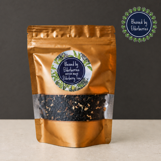 排毒接骨木莓茶