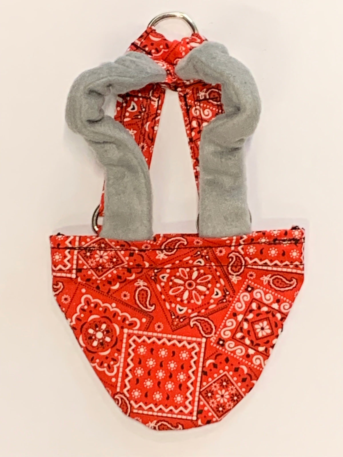 Crazy K Farm Pet and Poultry Hen Holster Bird Diaper with removable vinyl liner for pigeons, chickens, ducks, and geese.