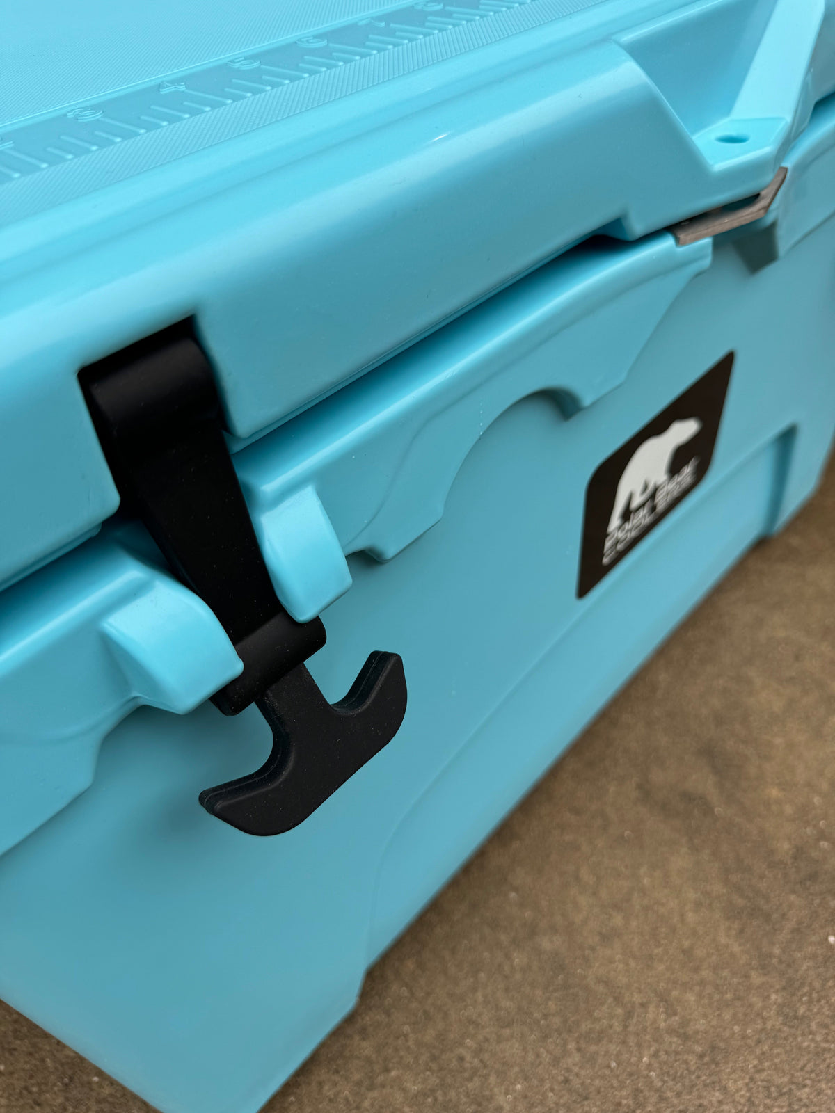 Polar Bear 45 Hard Cooler from Polar Bear Coolers, showing its sturdy insulated design and secure latch system.
